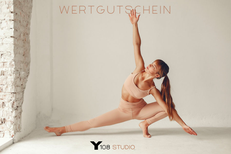 Yoga Gutscheine Studio 108 Würzburg
