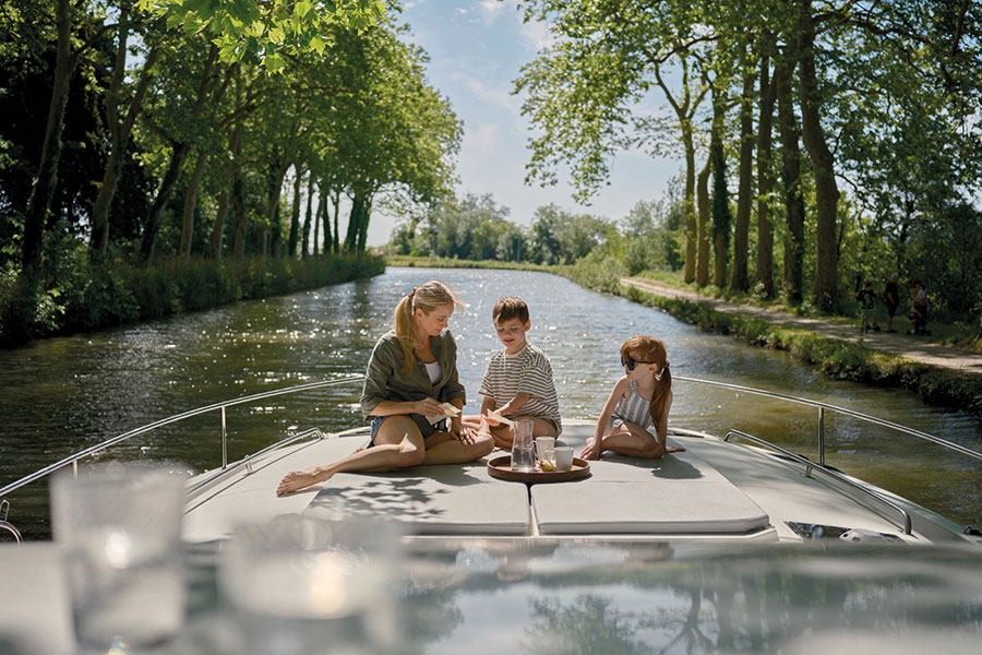 Hausbooturlaub: Führerscheinfrei