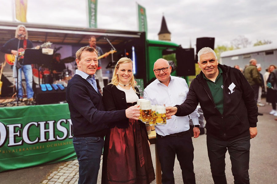 Brauereifest Privatbrauerei Oechsner Ochsenfurt Bild zeigt Brauereifest vom letzten Jahr