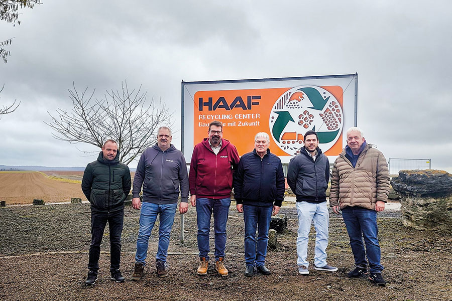 Eröffnung Haaf Recycling Center Bergtheim