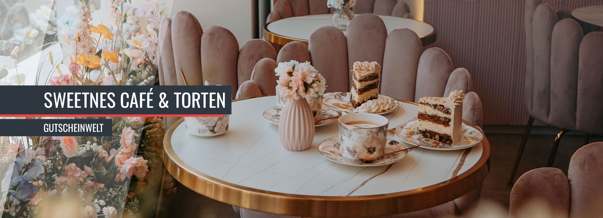 Frühstücksgutschein Sweetnes Café Würzburg – Kaffee, Croissant & Kuchen