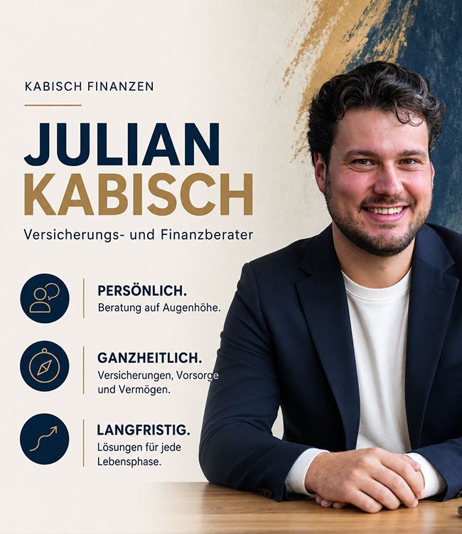Julian Kabisch, persönlicher Finanzberater und Versicherungsmakler in Würzburg